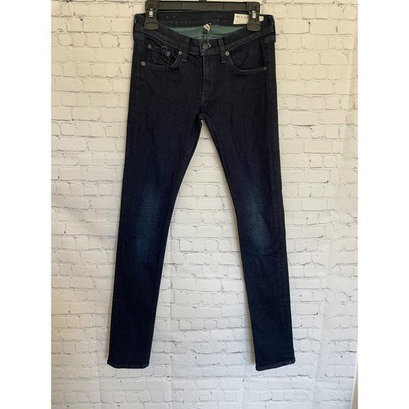 Women's Rag & Bone Skinny W1502K520 Jeans Dark Wash Heritage size 26 - Picture 1 of 8